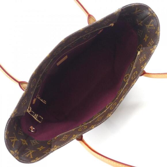 LOUIS VUITTON Brown Monogram Tote Bag - Picture 8 of 9
